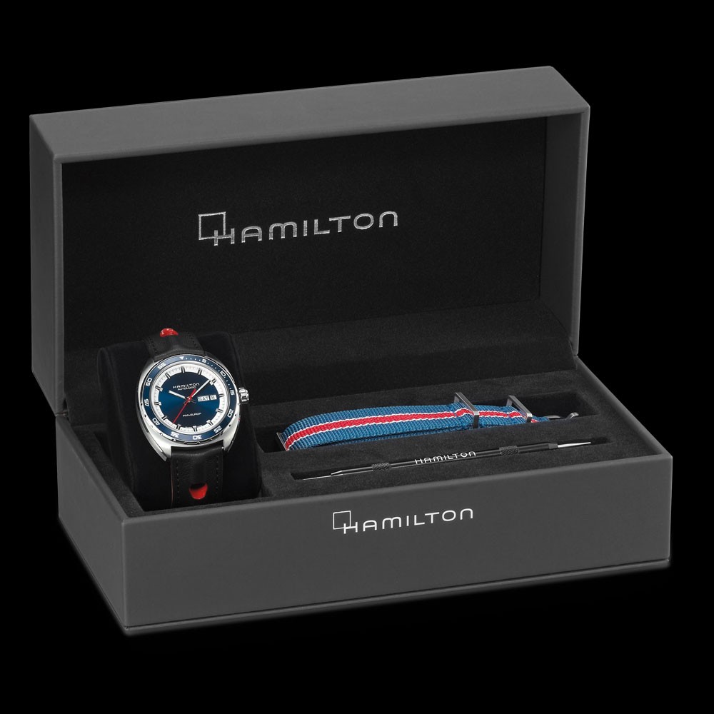 orologio hamilton american classic pan europ automatic h35405741
