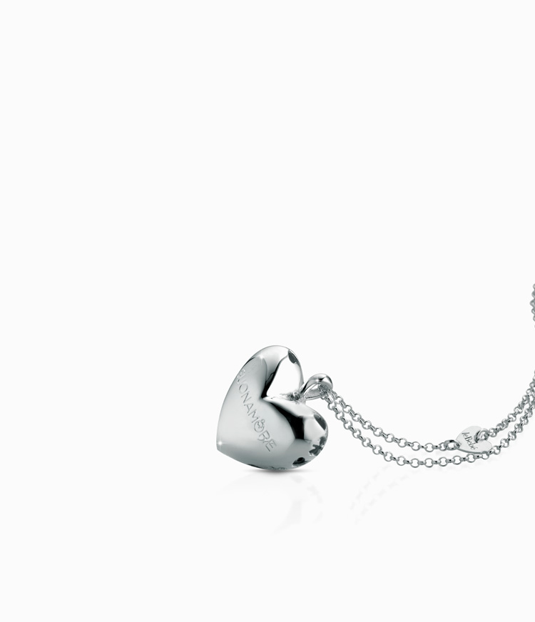 collana le bebe suonamore cuore argento snm 013