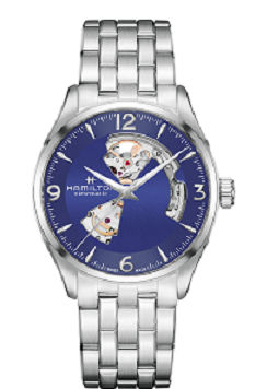 orologio hamilton open heart automatic h32705141