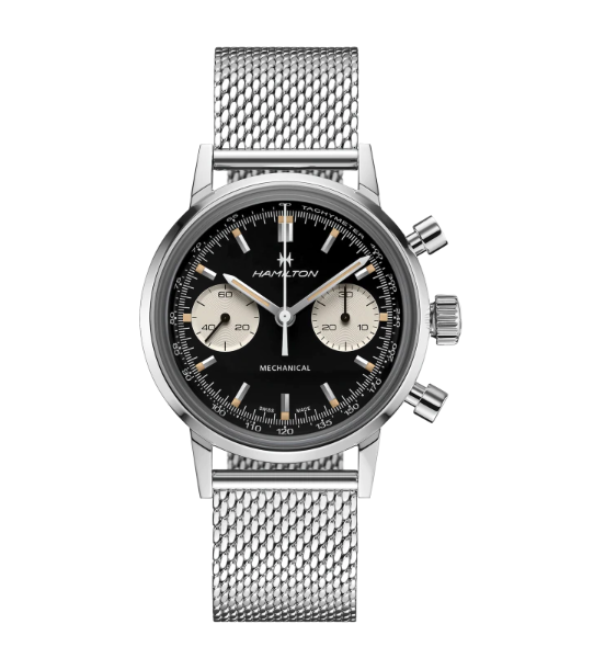 hamilton - american classic intra-matic chronograph h