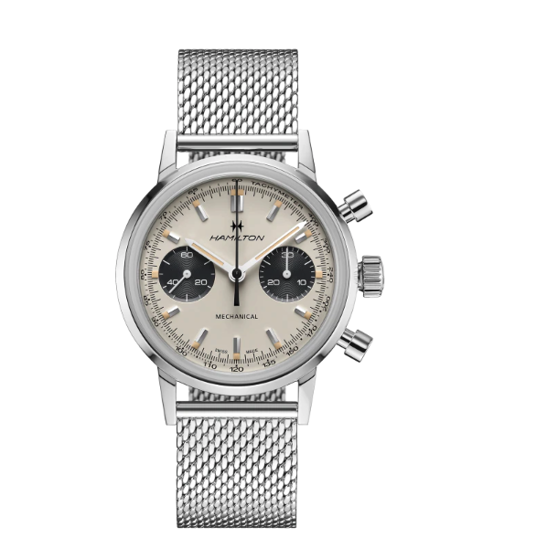 hamilton - american classic intra-matic chronograph h
