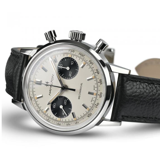 hamilton - american classic intra-matic chronograph h