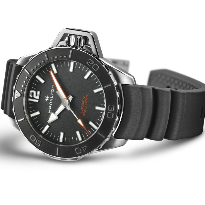 hamilton - khaki navy frogman auto