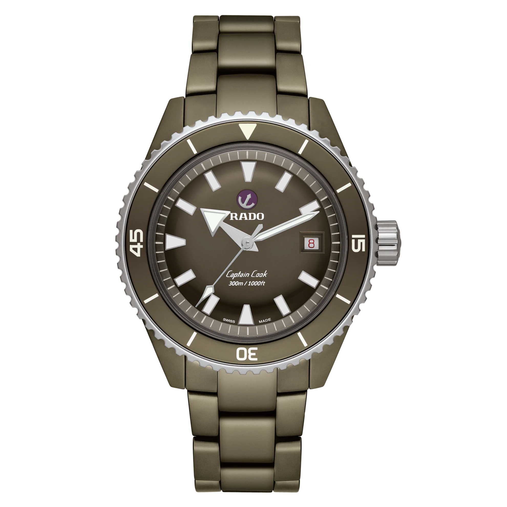 rado - captain cook high-tech ceramic diver