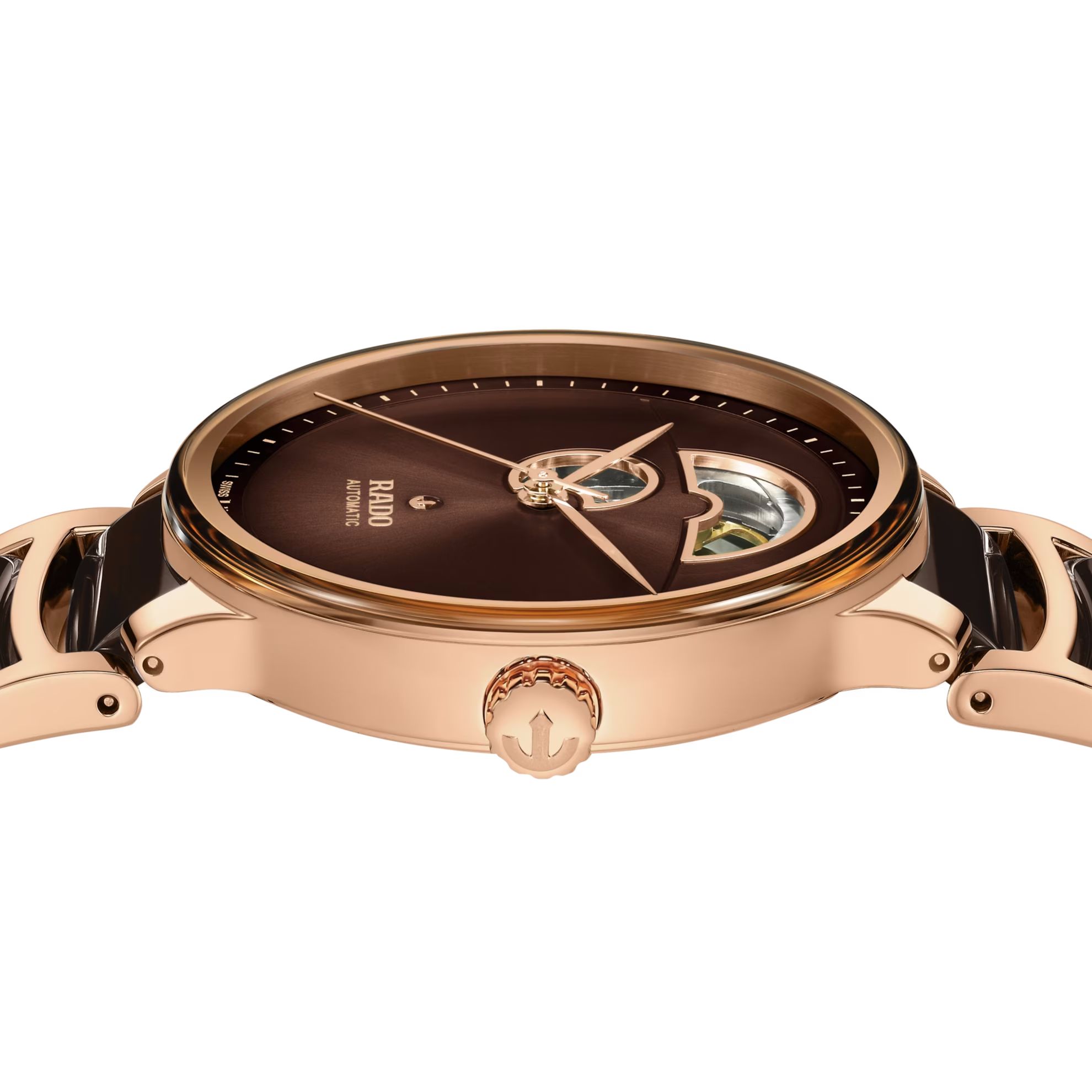 rado centrix automatic open heart