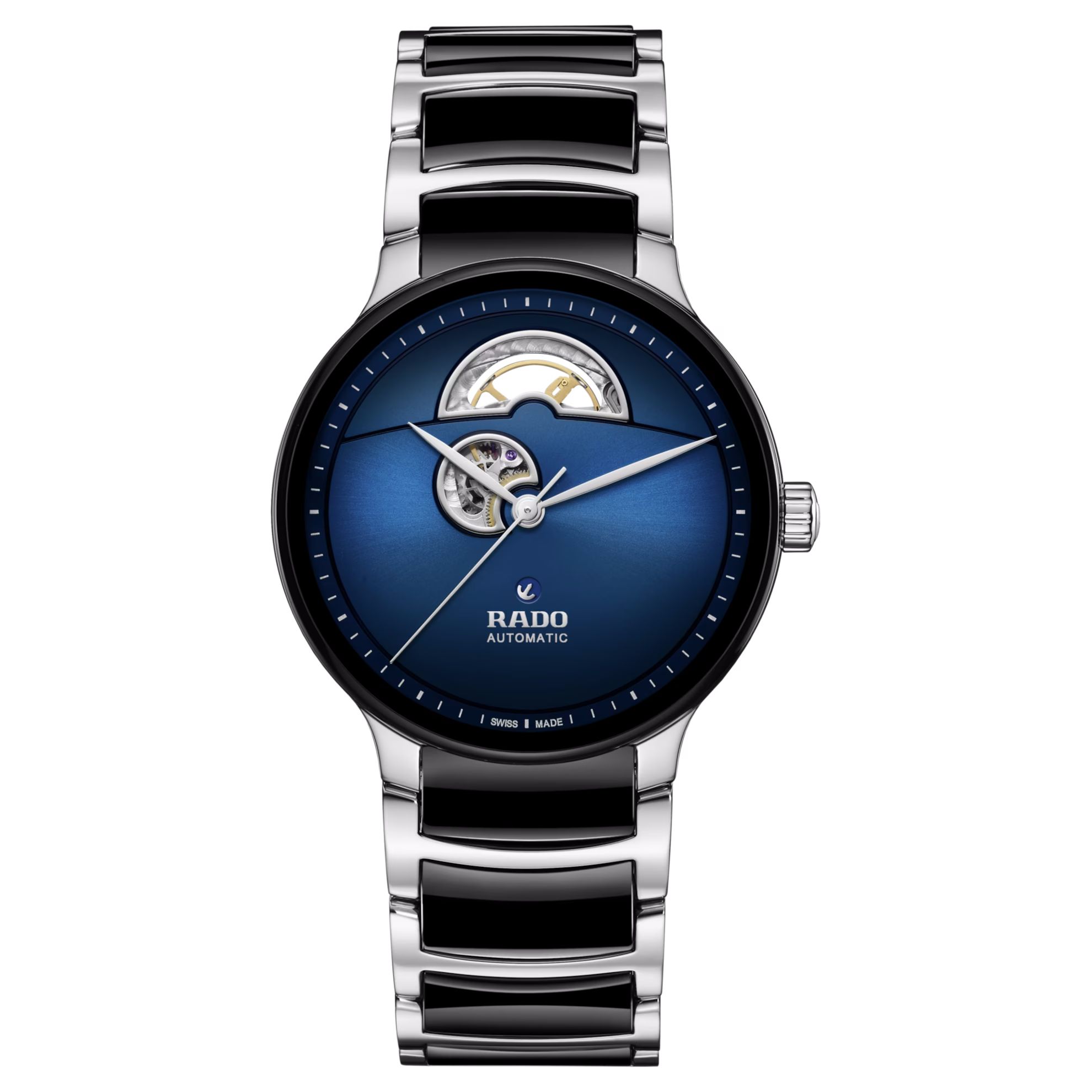 rado centrix automatic open heart