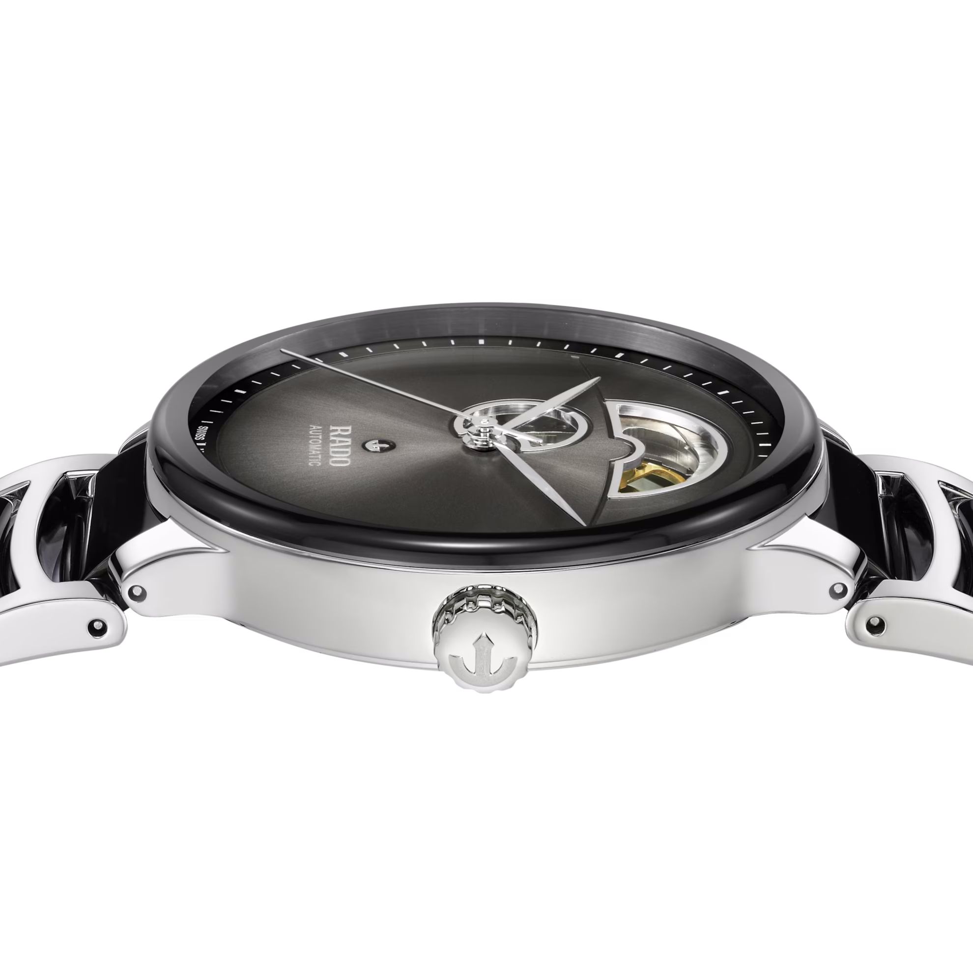 rado centrix automatic open heart
