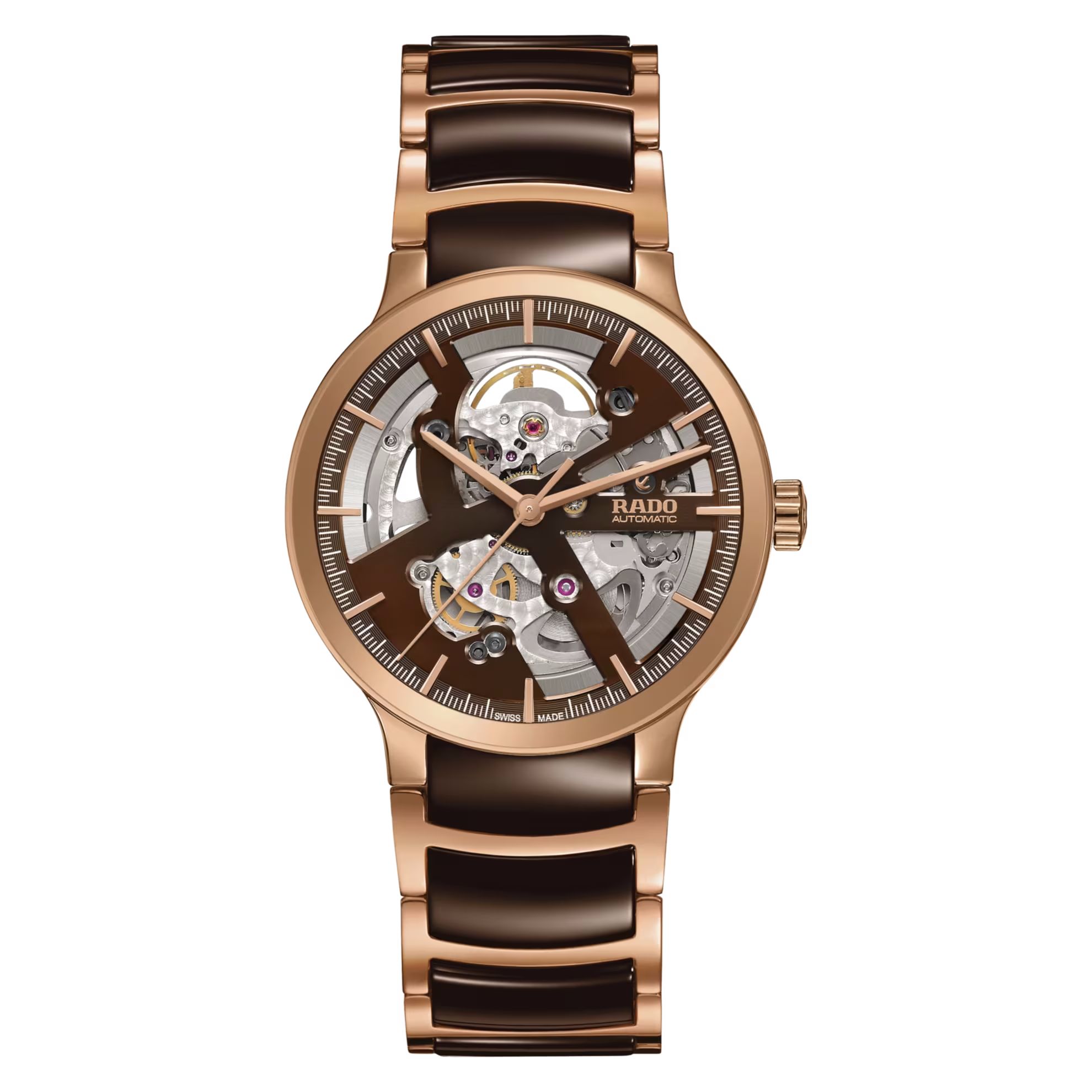 rado centrix automatic open heart