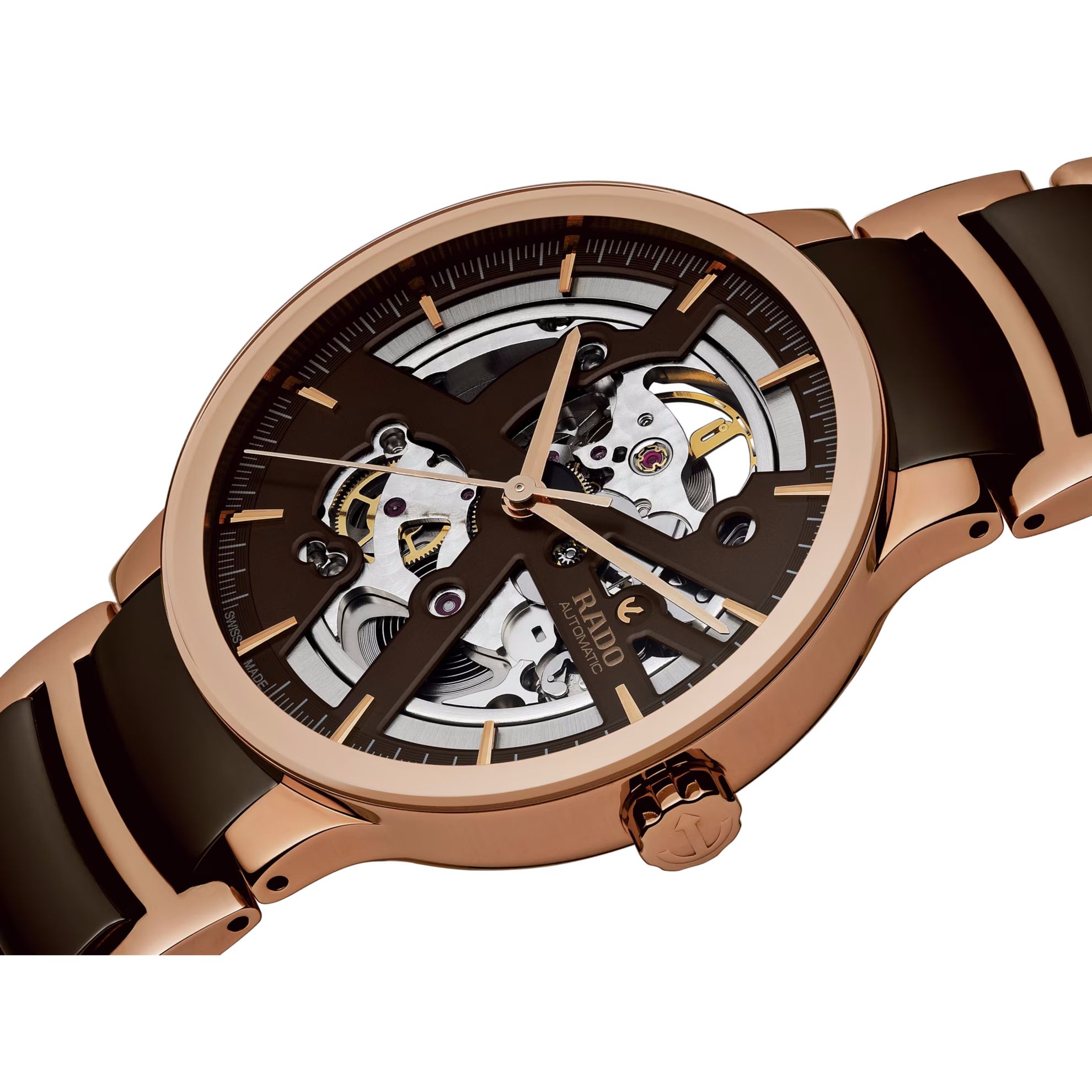 rado centrix automatic open heart