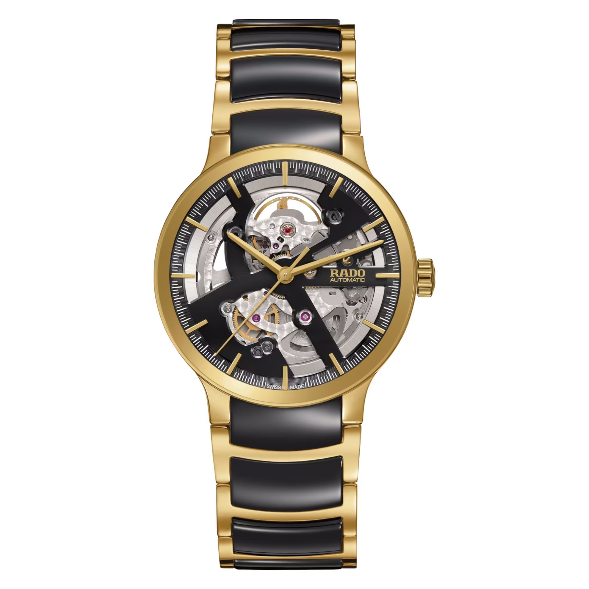 rado centrix automatic open heart
