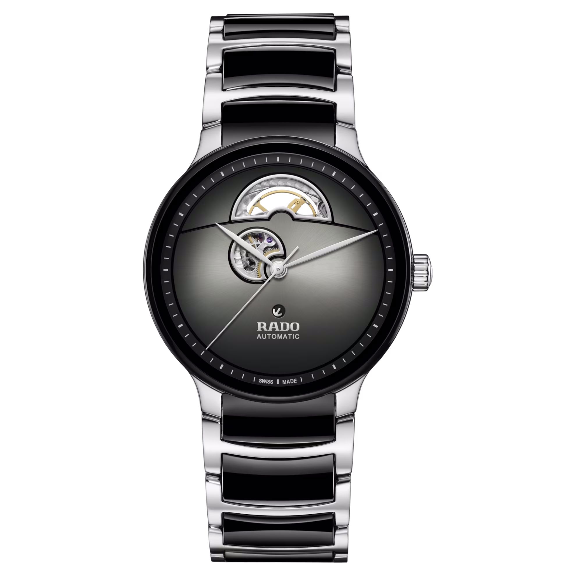 rado centrix automatic open heart