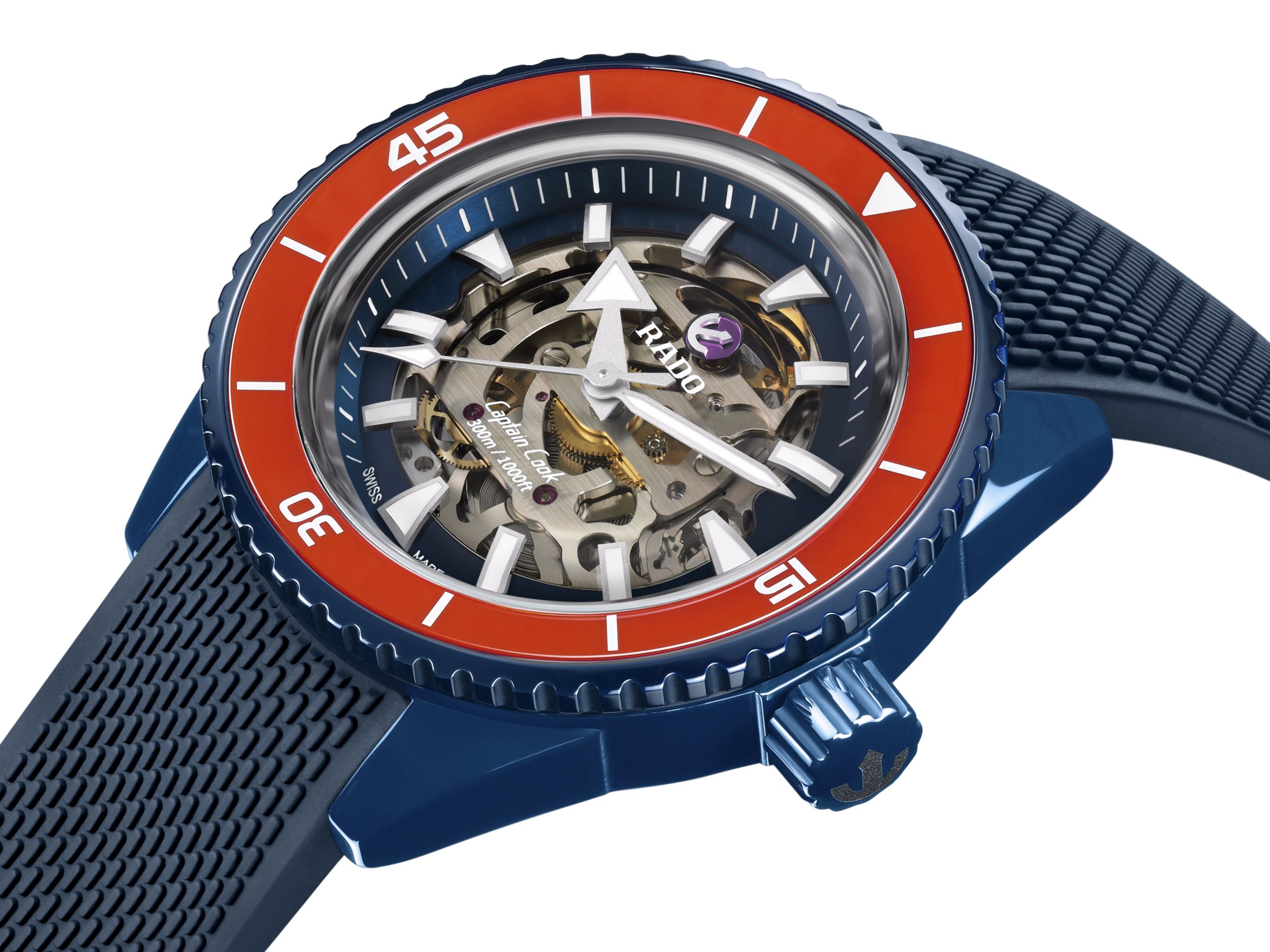 rado captain cook high-tech ceramic skeleton limited edition