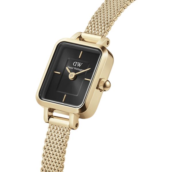 daniel wellington - quadro mini evergold onyx