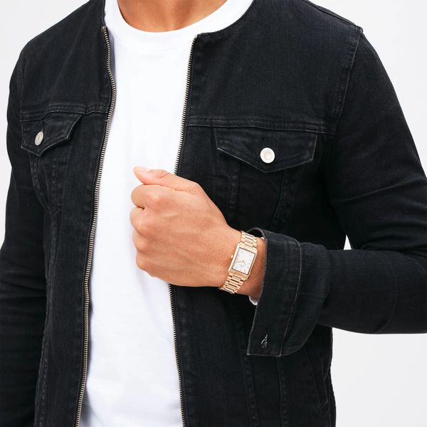 daniel wellington - bound 3-link rose gold