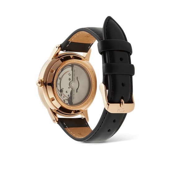 daniel wellington - iconic sheffield automatic rose gold