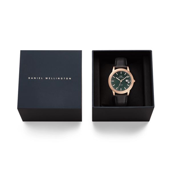 daniel wellington - iconic sheffield automatic rose gold