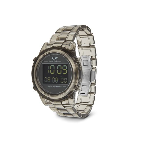 daniel wellington - retro digital light grey