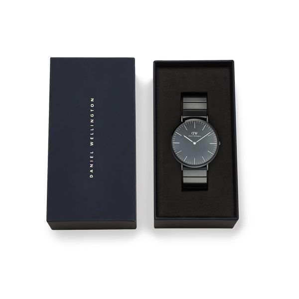 daniel wellington - classic piano link onyx unitone