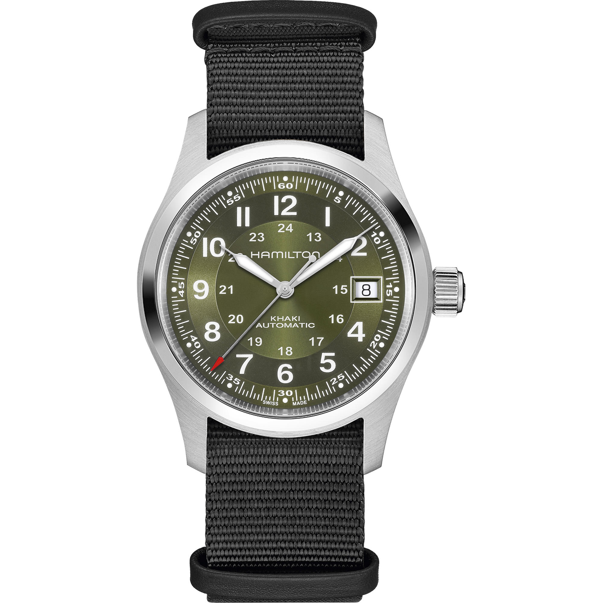 khaki field auto 38mm