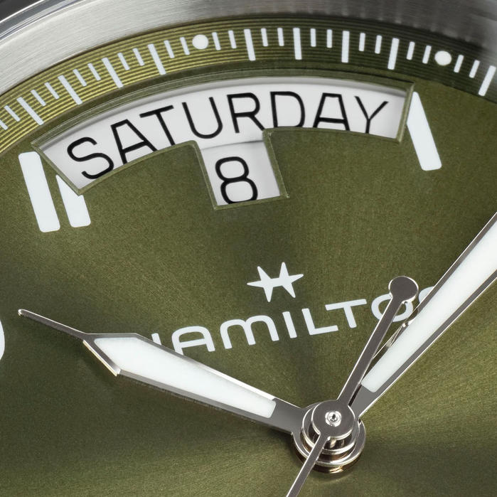 khaki field king day-date 40 mm
