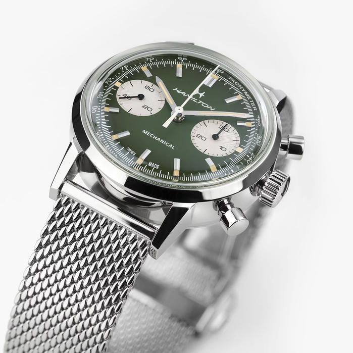 american classic intra-matic chronograph h