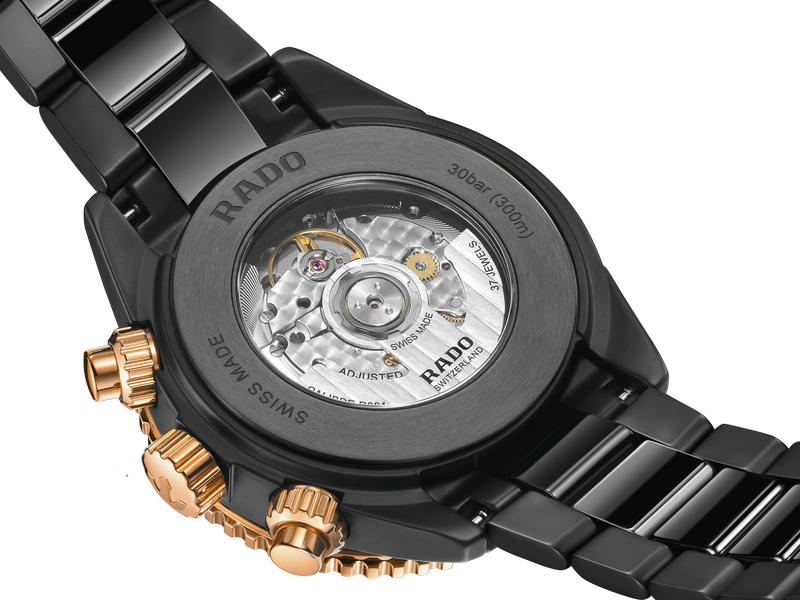 captain cook high-tech ceramic automatic chronograph