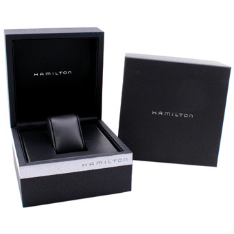 orologio hamilton ventura quarzo lady pelle nera h24211732: 2