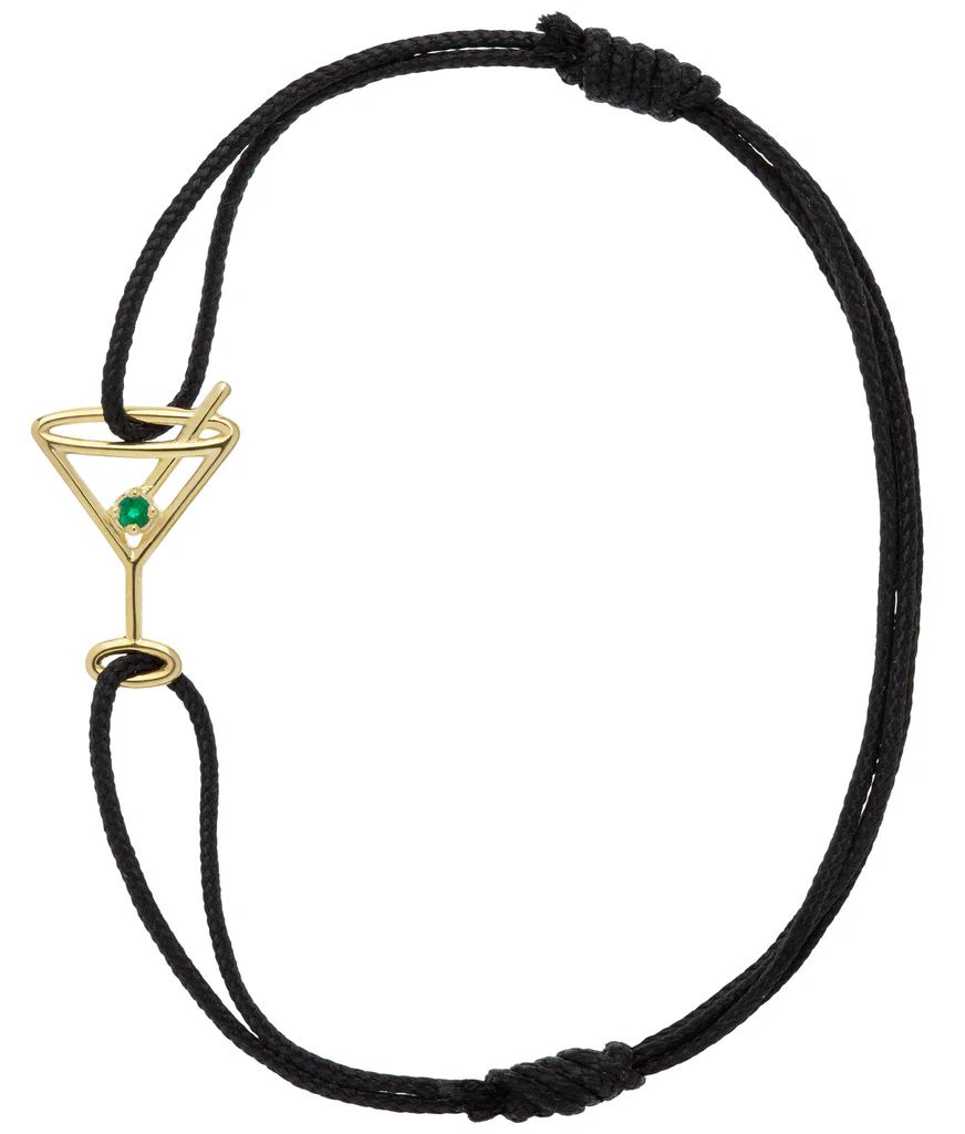 martini esmeralda bracciale corda