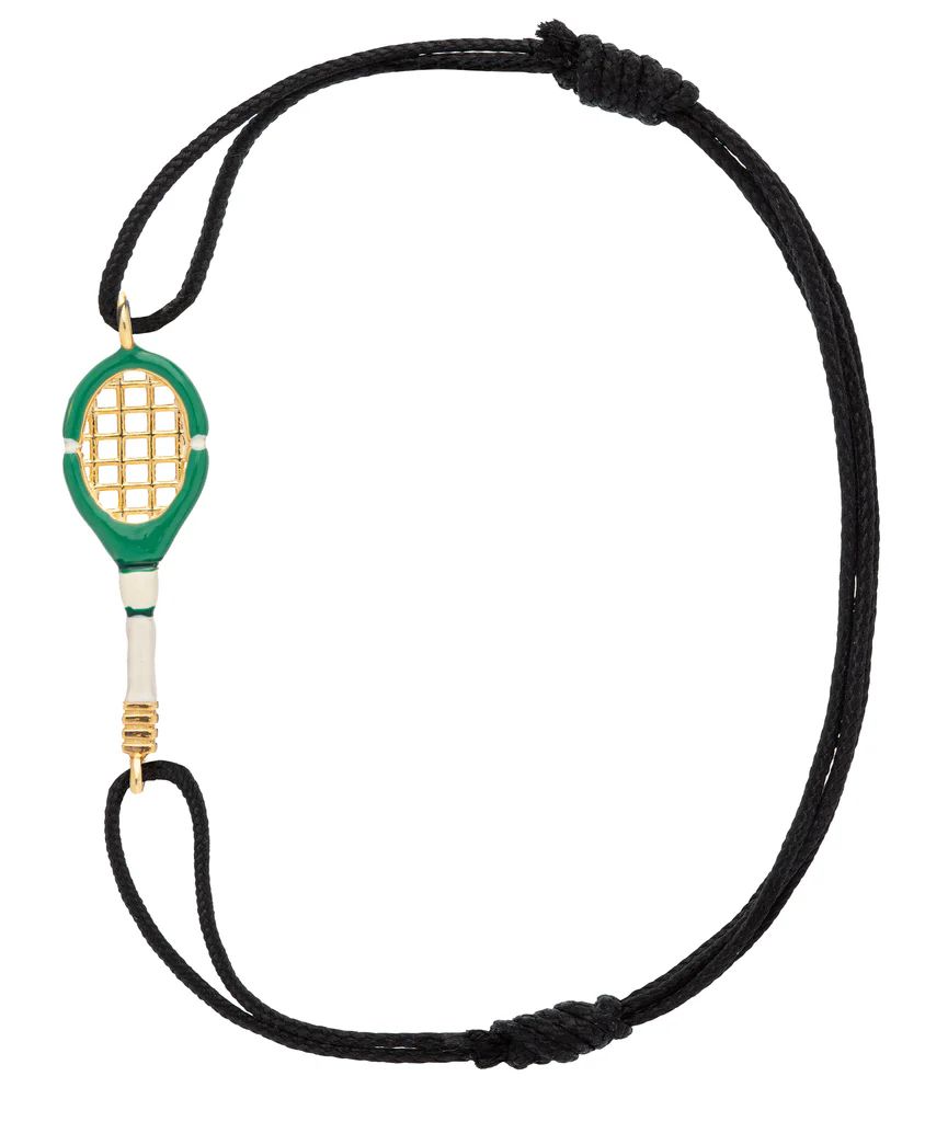 tennis verde pistacchio bracciale corda