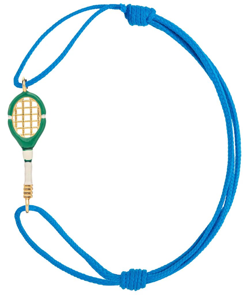 tennis verde pistacchio bracciale corda