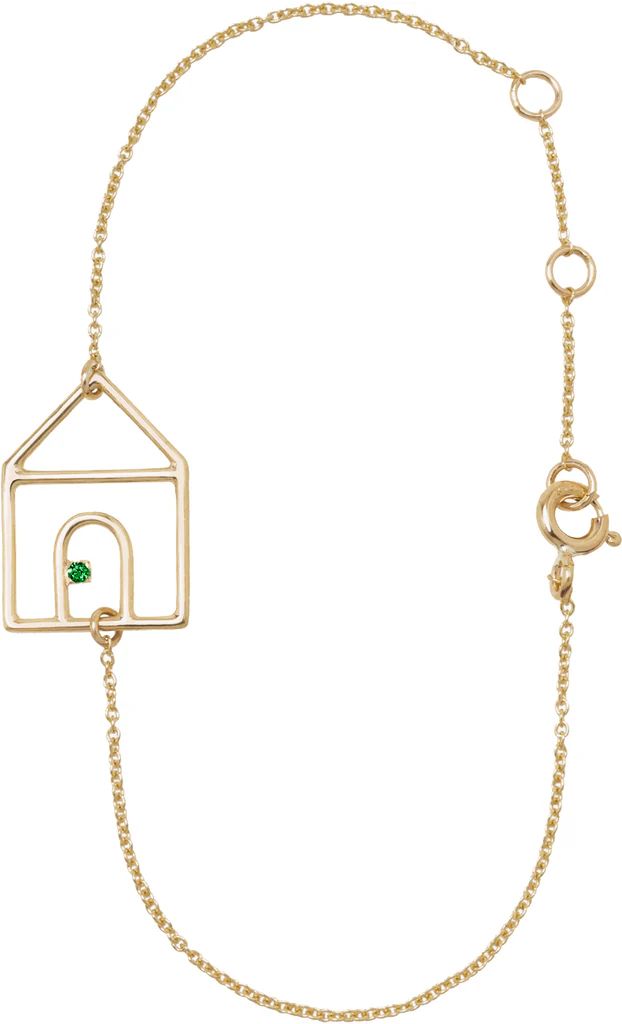 casita esmeralda bracciale