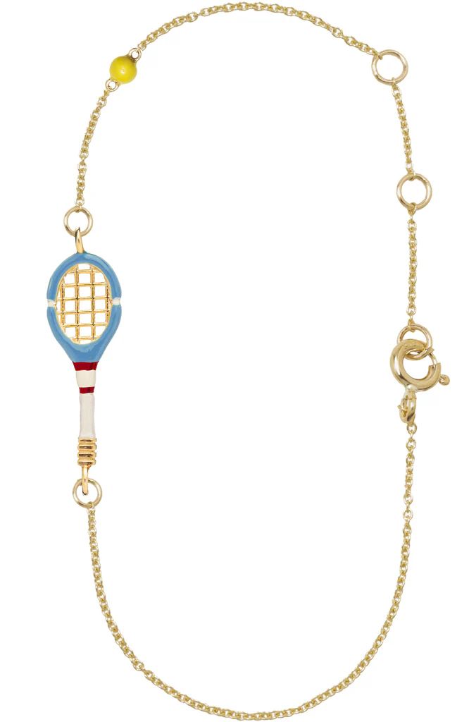 tennis pelota verde pistacchio bracciale