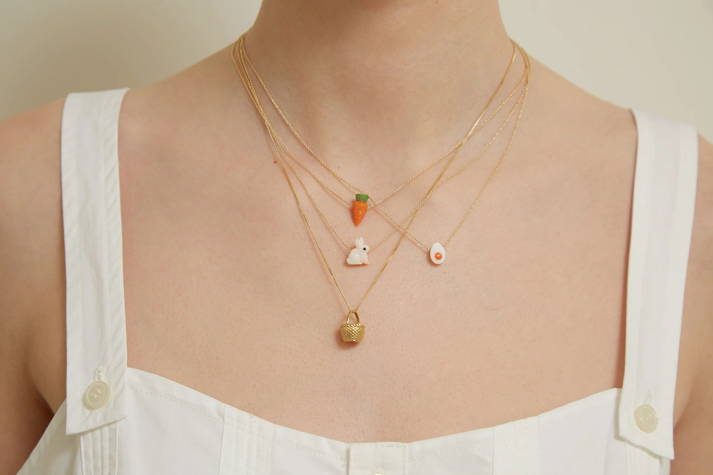 mini huevito collana