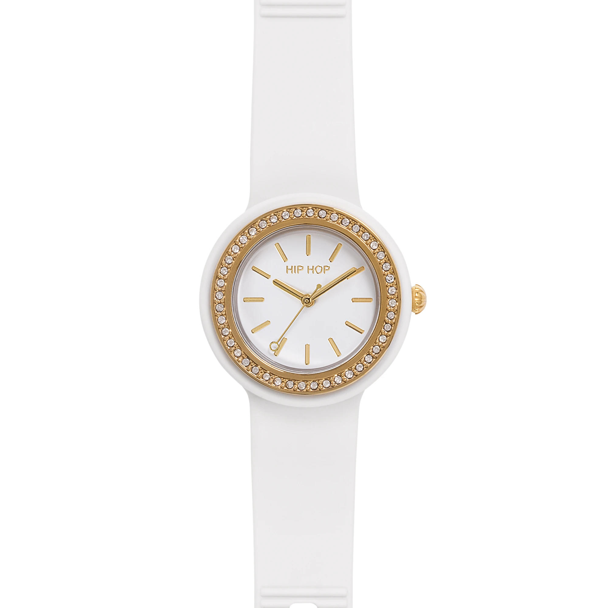 hero.dot bezel glam - crystal white