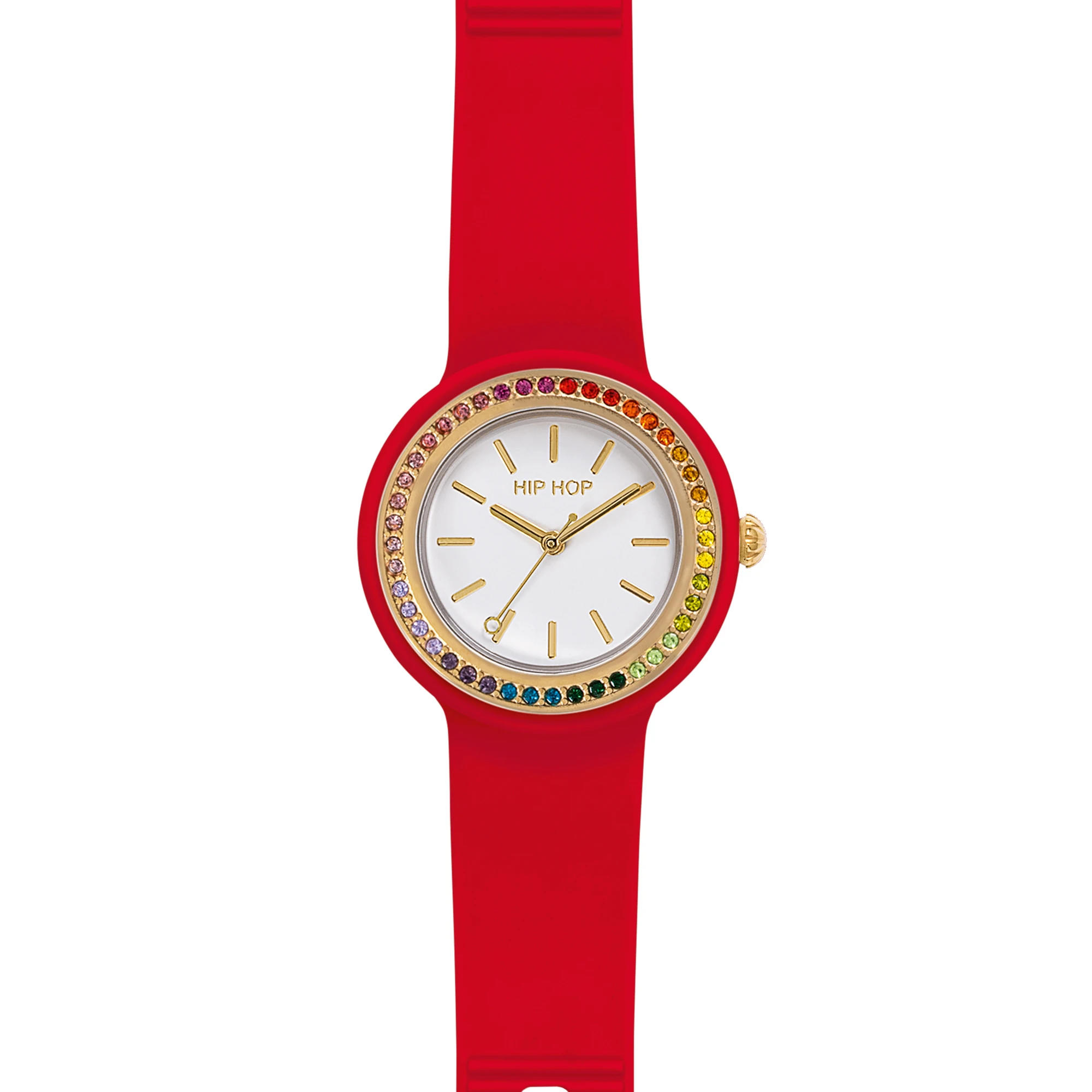 hero.dot bezel glam - crystal red