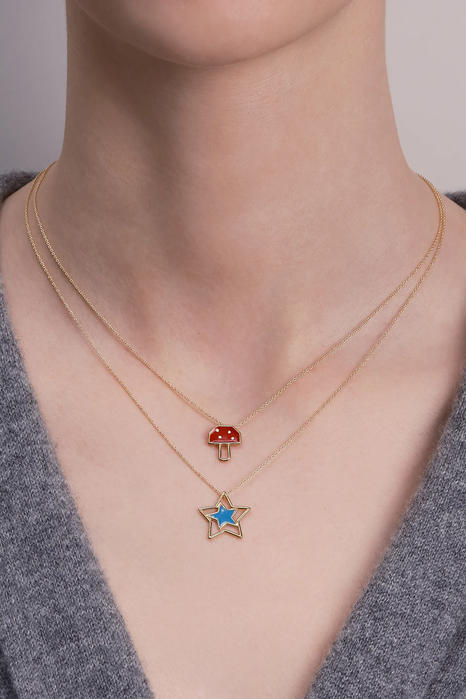 estrella prisma collana