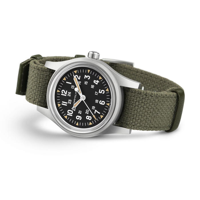 khaki field mechanical 36 mm